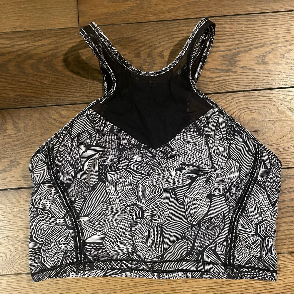 Lululemon crop top/sports bra size 10